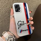 Hontinga Xiaomi Redmi Note 12 Pro Note 12S 5g 4g Uyumlu Kılıfı Silikon Kenar Sert Arka Düşüme Önleyici Basitlik Anti Düşme Kamera Korumali Bmw Desen Telefon Kılıfı K1-0587 - Renkli - Redmi Note 12 5G