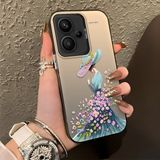 HONTINGA Xiaomi Redmi Note 13 Pro Plus 5g ile Uyumlu Kılıf Silikon Kenar Sert Arka Kamera Koruyucu Basitlik Anti Düşme Kamera Korumalı Güzel Kadın Desen Couple Telefon Kılıfı K1-1353 - Siyah