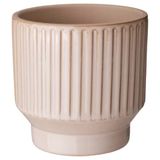 HONUNGSPALM seramik saksı, bej bej 9 cm