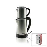 Hook Hk-509 Elektrikli Çay Makinesi Çaycı Set 1.8L Su Isıtıcı + 0.8L Demlik 1800W