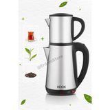 Hook Inox Paslanmaz Çelik Çay Makinesi Su Isıtıcı Çaycı Elektrikli ÇAYDANLIK-ERDEMSTORE509