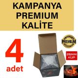 Hookah Jo Moyner 4 kg Hindistan Cevizi Kabuğundan Nargile Kömürü 256 Adet A+++ Kalite 26 mm Küp