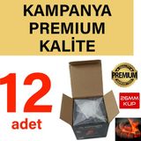 Hookah Nargile Kömürü Hindistan Cevizi Kabuğundan 12 kg (768 Adet) 12 Kutu