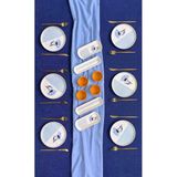 Hooly Home Gelincik Model 6 Kişilik 14 Parça Kahvaltı Takımı Mavi