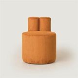 Hoom Concept Minotti Fitilli Kadife Berjer Turuncu