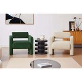Hoom Concept Mono Berjer Beyaz Yeşil Ikili Set - Yeşil - Beyaz