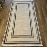 Hoom Rugs Valeria 1073 Bej Mikrofiber Antibakteriyel Modern Halı