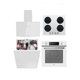 Hoover 4'lü Ankastre Set Beyaz (HO3158W-HS6C4FOTS-HVW6MW-HDG6C1GWTK)