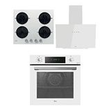 Hoover Ankastre Set Beyaz Renk Ho3158 + Hvw6mw + Hdg6c1gwtk / 8 Fonksiyonlu Turbolu