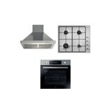 Hoover INOX 3lü Set (HO3158IN Fırın-HHW6LMX/TK Ocak-HCH6MXTK Davlumbaz )