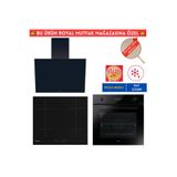 Hoover Ramela Elektrikli Vitroseramik Siyah Ankastre Set (Ho3158b+ Hh64ccb + Hdg6c1gbtk)