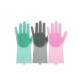 Hop Yanımda Magic Gloves Sihirli Bulaşık Eldiveni Mutfak Banyo Temizleme Fırçası Oto Ev Iş Pratik