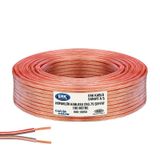 Hoparlör Kablosu Kordon 2X0.75 Şeffaf 100Mt Erk Yerli