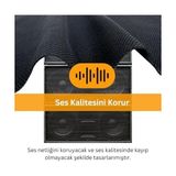 Hoparlör Kumaşı Airfile Örgülü Toz Engelleyici Kızılötesi Sinyalleri Engellemez 3D Akustik (100X150) - Option-1