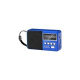 Hoparlör, Mini Fm Radyo Şarjlı Bluetooth Speaker Sd Kart USB Girişli Kablosuz Deprem Radyosu Mavi - Çok Renkli