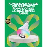 Hoparlörlü Led Ampul – 12W Tasarruflu
