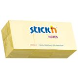Hopax 100 YP 35x51 Pastel Sarı Stıckn Yapışkanlı Not Kağıdı