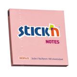 Hopax 21148 Pastel Pembe 100 Yaprak 76x76 mm Yapışkanlı Not Kağıdı