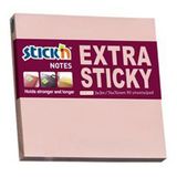Hopax Extra 90 YP 76x76 Pastel Pembe Stıckn Yapışkanlı Not Kağıdı
