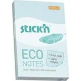 Hopax Not Kağıdı Stickn 76X51 Eco Notes Patel Mavi 100Yaprak