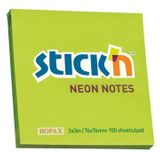 Hopax Not Kağıt Stickn Neon Yeşil 100 Yaprak