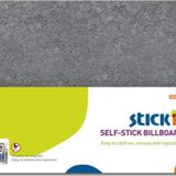 Hopax Stickn Mantar Pano Yapışkanlı 58X46Cm Gri