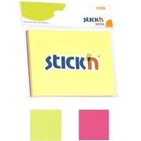 Hopax Y.Sydm 100 YP 76x102 2 Neon Renk Stıckn Yapışkanlı Not Kağıdı