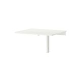 Hopdiye Ikea Norberg Duvara Monte Masa Beyaz 75x60 cm