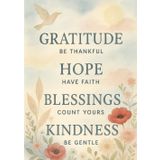 Hope Blooms Here: A Journal for Gratitude and Blessings