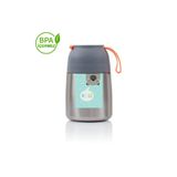 Hopeful Design Ayı 450ML Bebek Mama Saklama Termosu Vakumlu Çift Taraflı Termos