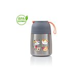 HOPEFUL DESİGN KEDİ 450ML Bebek Mama Saklama Termosu Vakumlu Termos