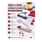 HopeWay Home Vişne & Kiraz Çekirdek Çıkarıcı | Pratik