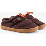 Hopfrög Hoppuff Polar Kahve Barefoot Erkek Çocuk Ayakkabı Düz Taban Yumuşak Malzeme ile Konforlu