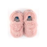 HOPFRÖG Kız Bebek Kürklü Patik Pembe