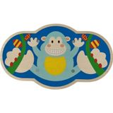 Hopiers Ahşap Denge Tahtası - 1+ Yaş - Montessori Eğitici Ve Öğretici Çocuk Denge Oyunu - Güvenli - Eğlenceli