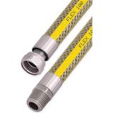 Hopinip Ocak Fırın Doğalgaz Bağlantı Fleksi Extra Korumalı Hortum 0.75 cm ( Lisinya )