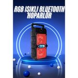 Hopinip Ses Bombası Kablosuz Bluetooth Hoparlör Çift Çıkışlı Yüksek Ses Kaliteli Hoparlör ( Lisinya )