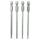 HOPLEX Altıgen Başlı Allen Anahtarı Matkap Ucu Seti 1,5, 2,0, 2,5 ve 3,0 mm S2 Çelik 1/4 inç Tornavidalar için Altıgen Şaft Elektrikli Vidalı/Matkap RC Onarım Çalışması