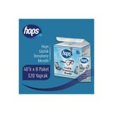 Hops Gözlük Temizleme Mendil 40'lı, 8 Kutu , (40 X 8 ADET) - 320 Yaprak