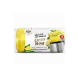 hopsepete Büzgülü Çöp Torbası Limon Kokulu 55x60 Orta Boy 10’Lu 1 Adet