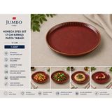 Horeca Efes Set 17 cm Kırmızı Pasta Tabağı
