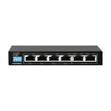 Hored Aı106g Gigabit Poe Akıllı Anahtar, 6 Bağlantı Noktalı, 4 Poe Bağlantı Noktalı, 802.3Af, 802.3At, 48V, 60W, 250 Metreye Kadar İletim, Akıllı Fonksiyonlar
