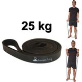 Horizon King Siyah Direnç Bandı 25 kg Orta Direnç Plastik Malzeme ile Tekil Ürün - 22 mm