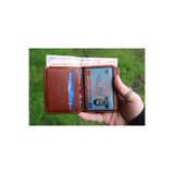 HorizoneStore 432 Model Hakiki Deri Dikey Küçük Erkek Cüzdan. Hakiki Deri Erkek Cüzdan. Taba