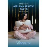 Horlama Azaltıcı Yastık - Horlama Önleyici Ortopedik Visco Yastık Yeşil 55x40x12/10, Yeşil