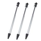 HORNO Nintendo 3DS için Geri Çekilebilir Yedek Stylus Dokunmatik Kalem, 3'lü Paket