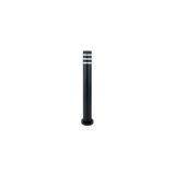 Horoz 075-018-0004 Palmera 80 Cm Siyah Bollard Armatür (Metal Kasa)