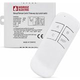 Horoz Avize Kumandası Dörtlü 4X1000W 30-60 Metre IP20 Controller Beyaz 180-250V Uzaktan Kumandalı Avize Kontrol Ünitesi - Beyaz