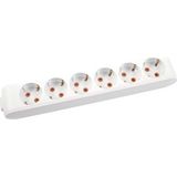 Horoz Deco 6'lı Topraklı Grup Priz Klemensli 325069