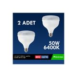 Horoz Elektrik BEYAZ IŞIK CRYSTAL 50 50 WATT KRİSTAL LED TORCH AMPUL 5000+ LÜMEN